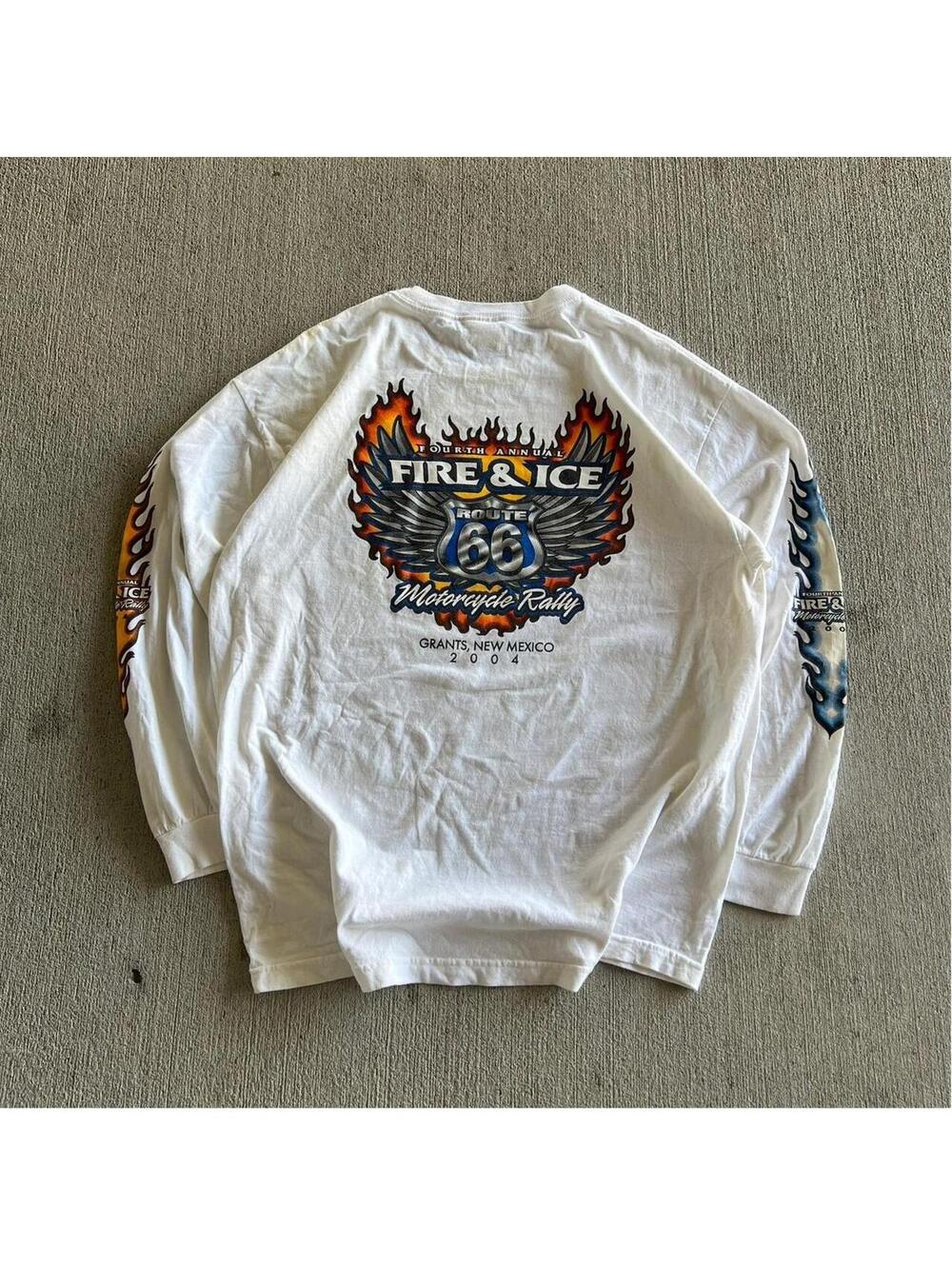 2004 Fire & Ice Route 66 Tee
